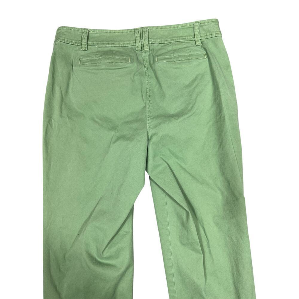 Talbots Light Green Perfect Crop Pants Size 10P - Picture 5 of 6